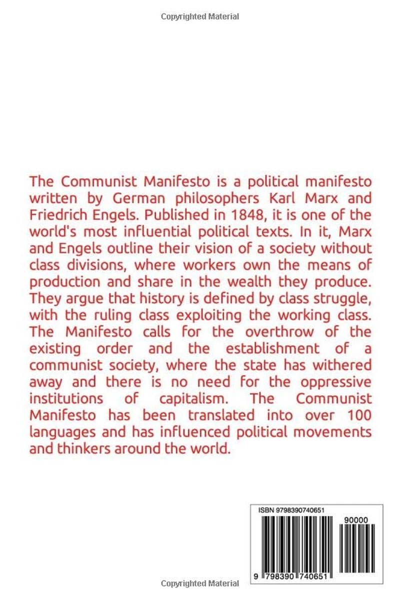 The Communist Manifesto: the Original 1888 Edition image number 1