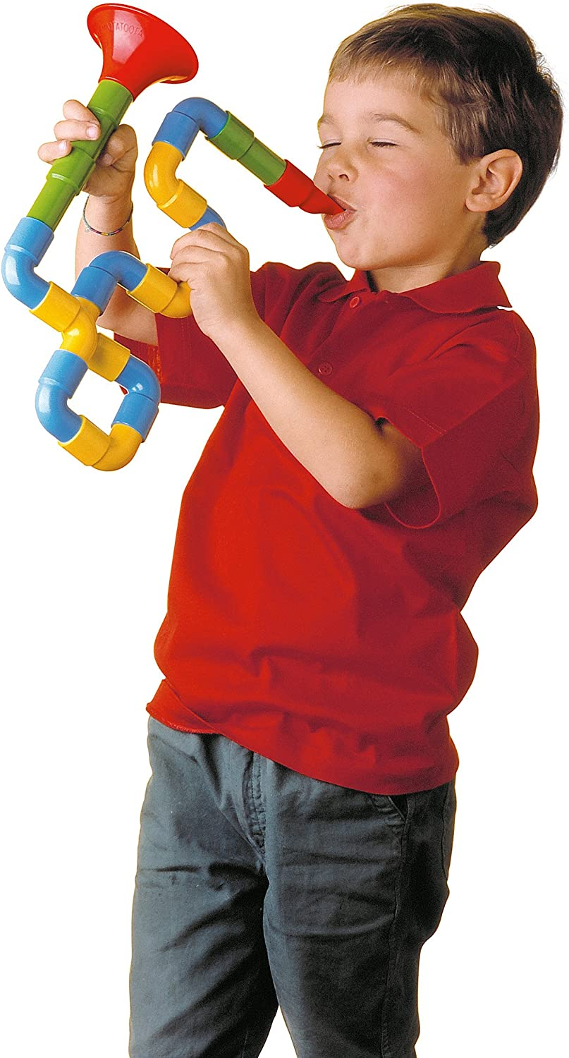 Quercetti Saxoflute &ndash; 16 Piece Build Your Own Instrument Set image number 2