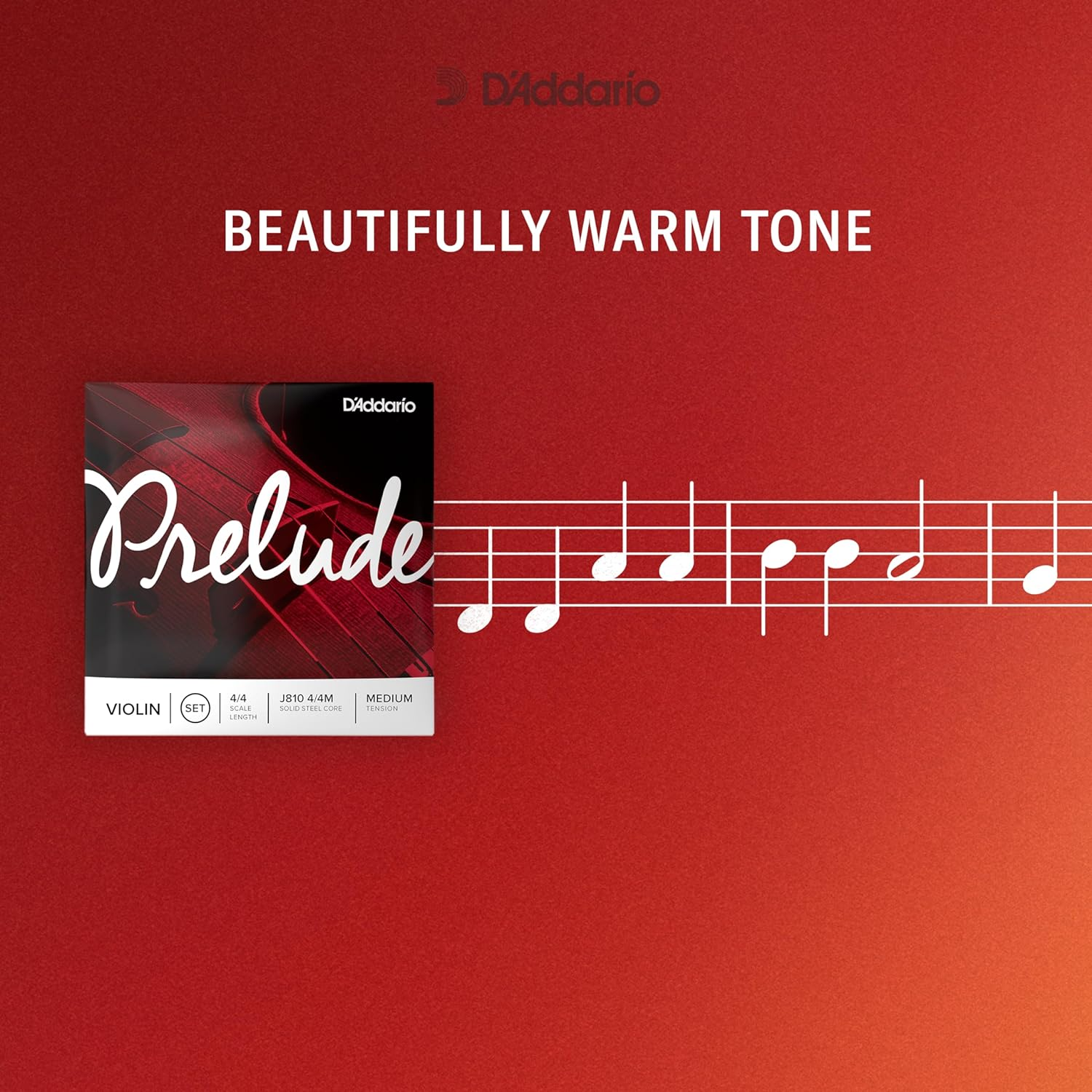 D'Addario J1011 4/4M Prelude Cello Single a String, 4/4 Scale, Medium Tension - 1/4 Scale, 1/4 Scale image number 3