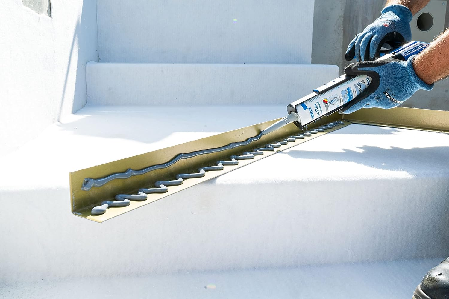 WEICON Aqua-Flex 310Ml Elastic Underwater Adhesive Pool Pond Liners Ms-Polymer Base Grey image number 3