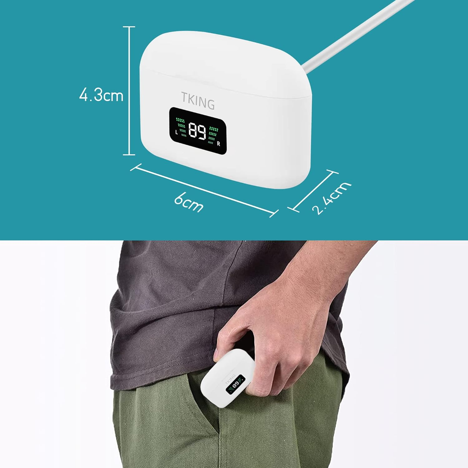 Rechargeable ITC Hearing Enhancement Aids image number 3