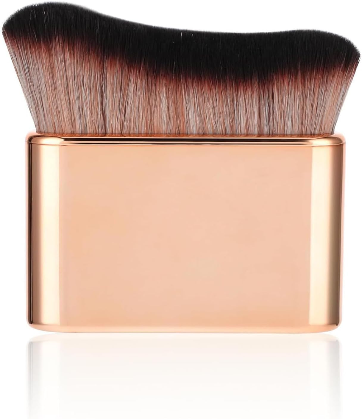 Self Tan Brush and Foundation Brush, Professional Self Tanning Brush Applicator for Face and Body, Rose Gold Kabuki Body Brush for Fake Tan Sunscreen and Makeup Application image number 2