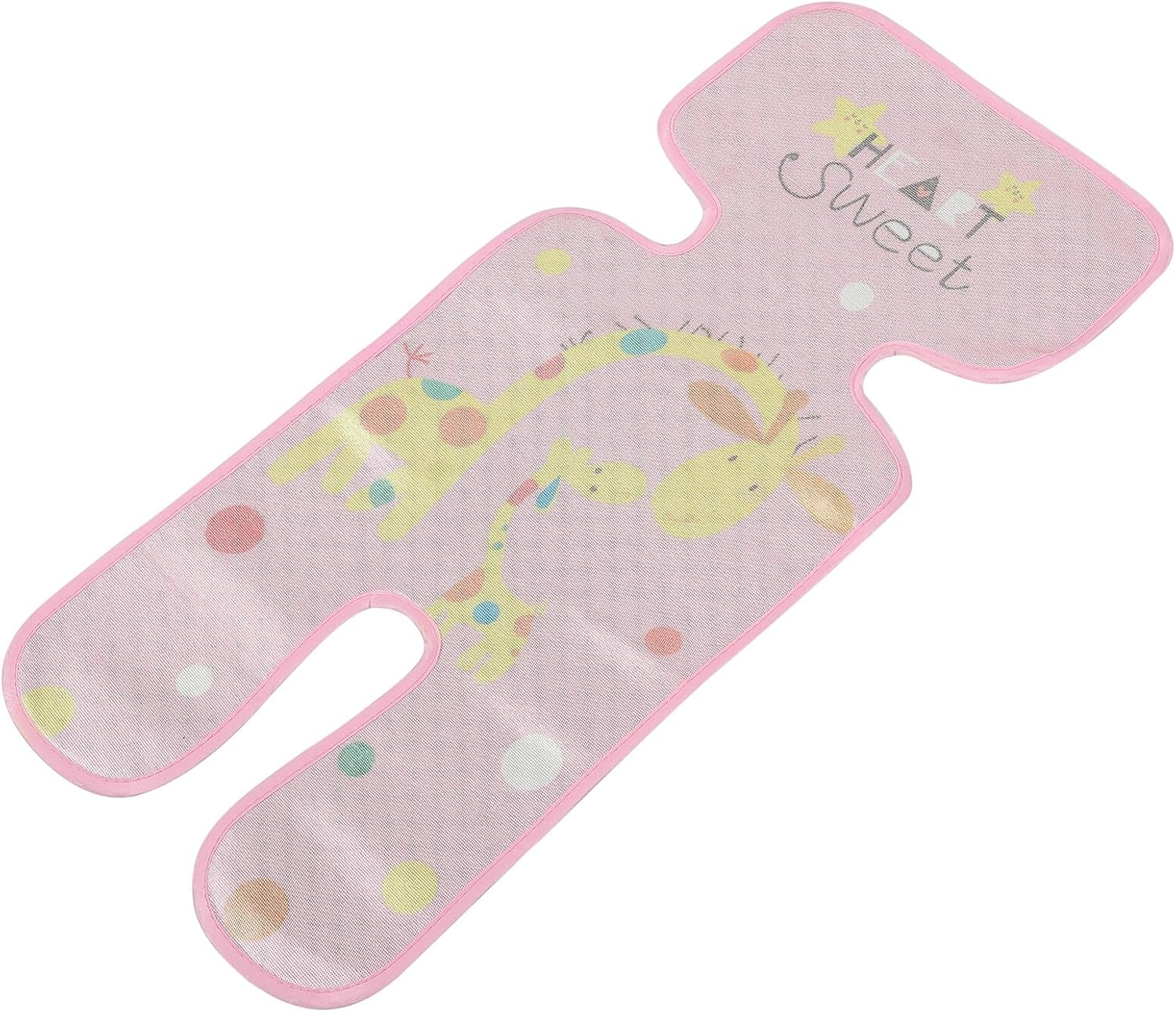 Stroller Seat Pad Cooling Liner Ice Breathable Cushion for Newborns and Boy Girl Lightweight Mat for Strollers and Dining Chairs