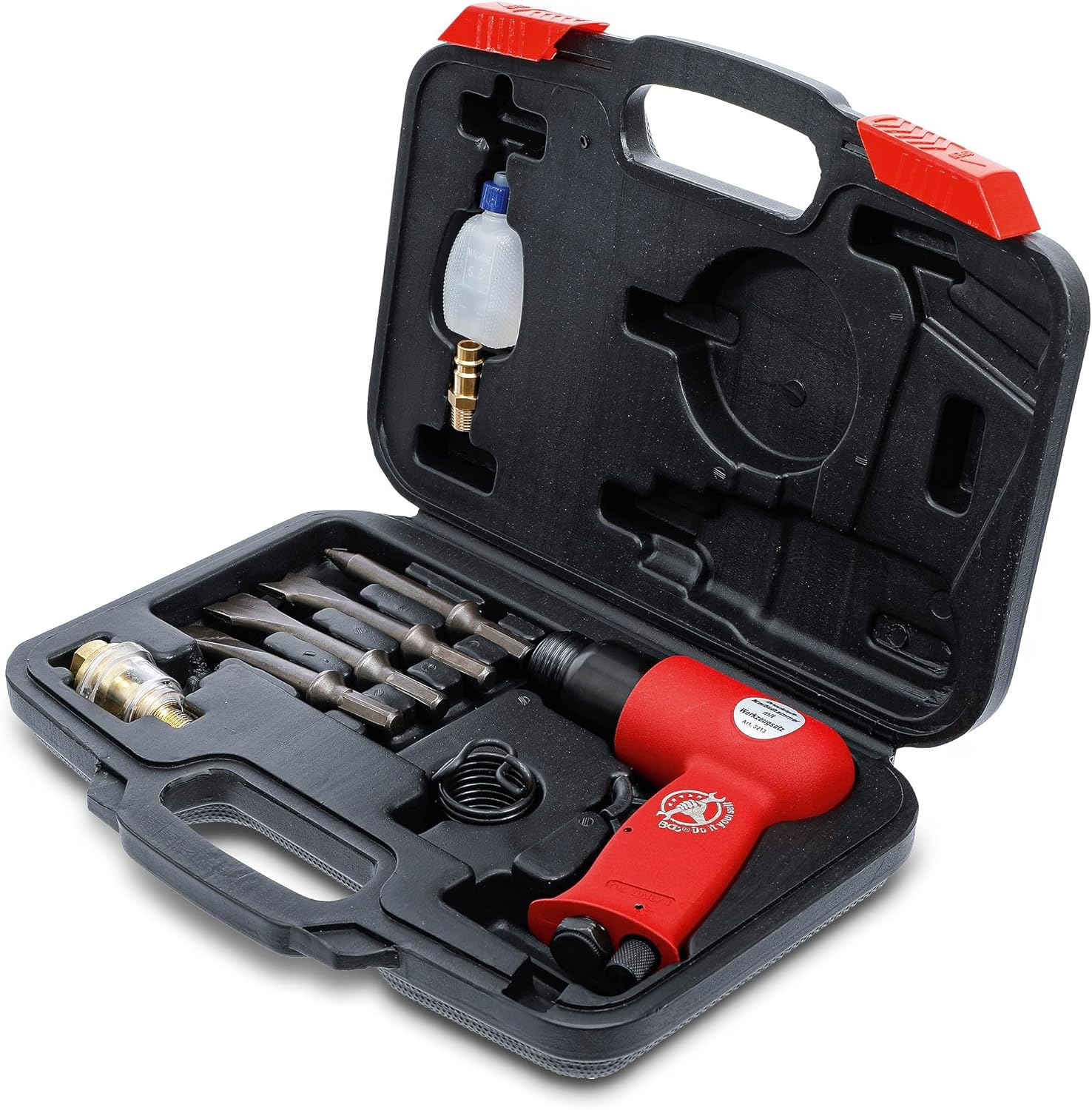 Kraftmann 3213 | Air Hammer Chisel Set | 8 Pcs. image number 5