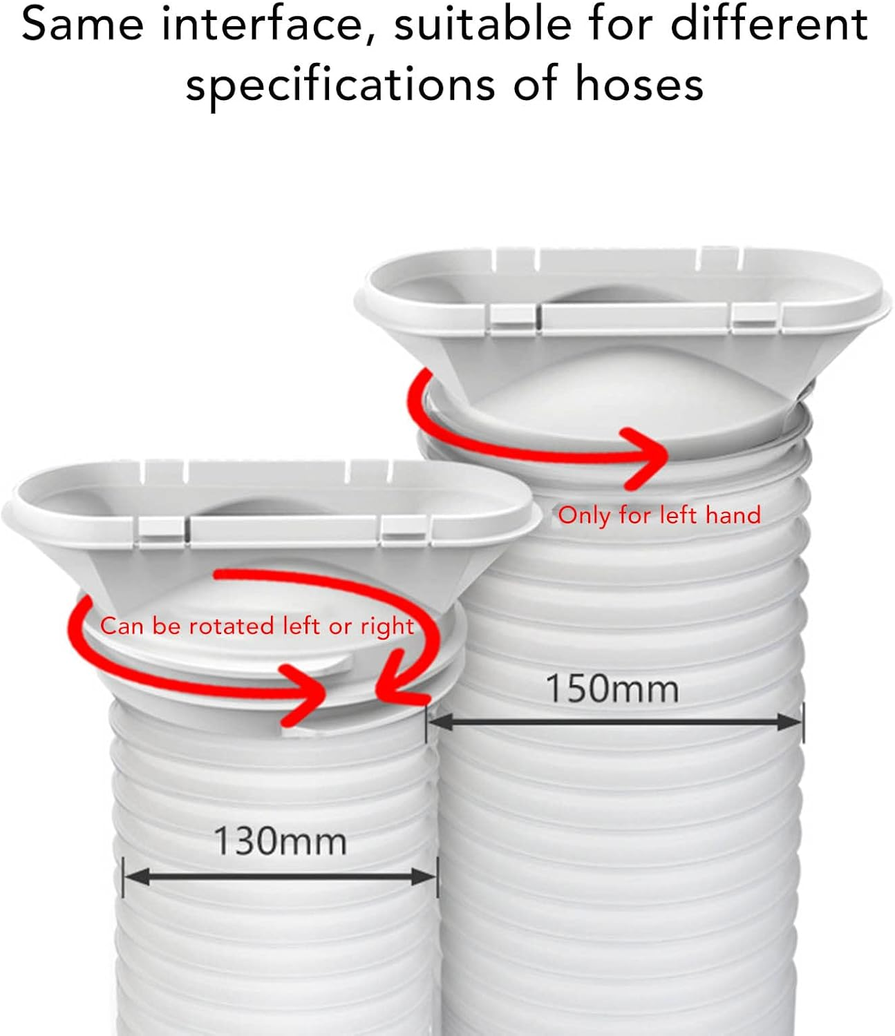 Air Conditioning Window Kit Non-Deformed Heat Resistant Seamless Power Saving Adjustable Sliding AC Valve Kit with for Office image number 6