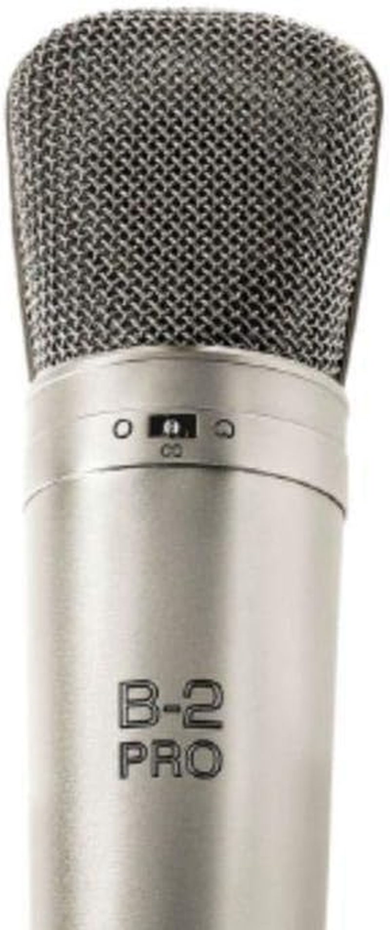 Behringer B-2PRO Large Dual-Diaphragm Studio Condenser Microphone, Silver image number 3