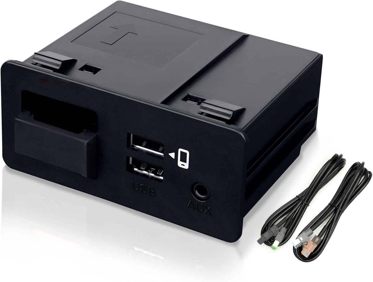 Carplay/Android Car Adapter for Mazda 2/3/6/Cx3/Cx5/Cx9/Mx5/Fiat 124 2014-2021 TK78-66-9U0C OEM Hub Retrofit Kit Fits MZD Connect System 00008FZ34 image number 2