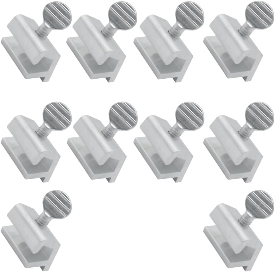 Afzoryxn Single Hole Locks,Pack of 10 Sliding Window Locks,Window Lock Security Lock,Adjustable Window Safety Lock,No Drill Easy Install,Sliding Door Lock - for Horizontal Sliding Windows image number 3