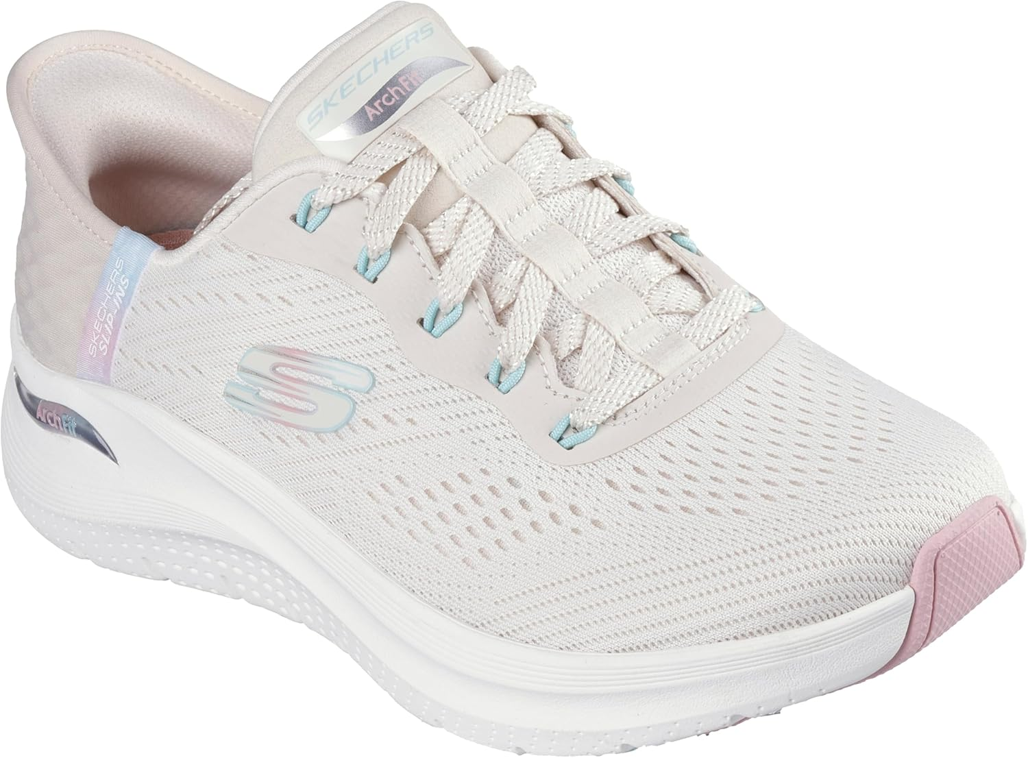 Skechers Women'S Arch Fit 2.0 Easy Chic Hands Free Slip-Ins Sneaker image number 6