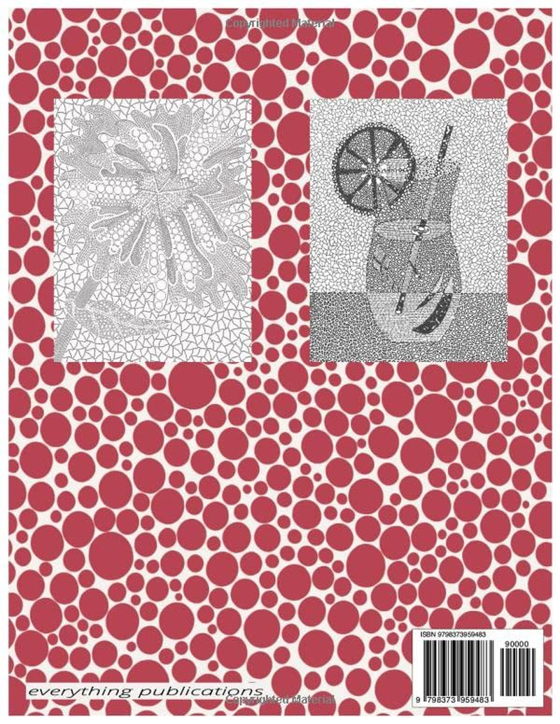 Yayoi Kusama Coloring Book: a Relaxing & Stress Relieving Coloring Book for Art Lovers of All Ages