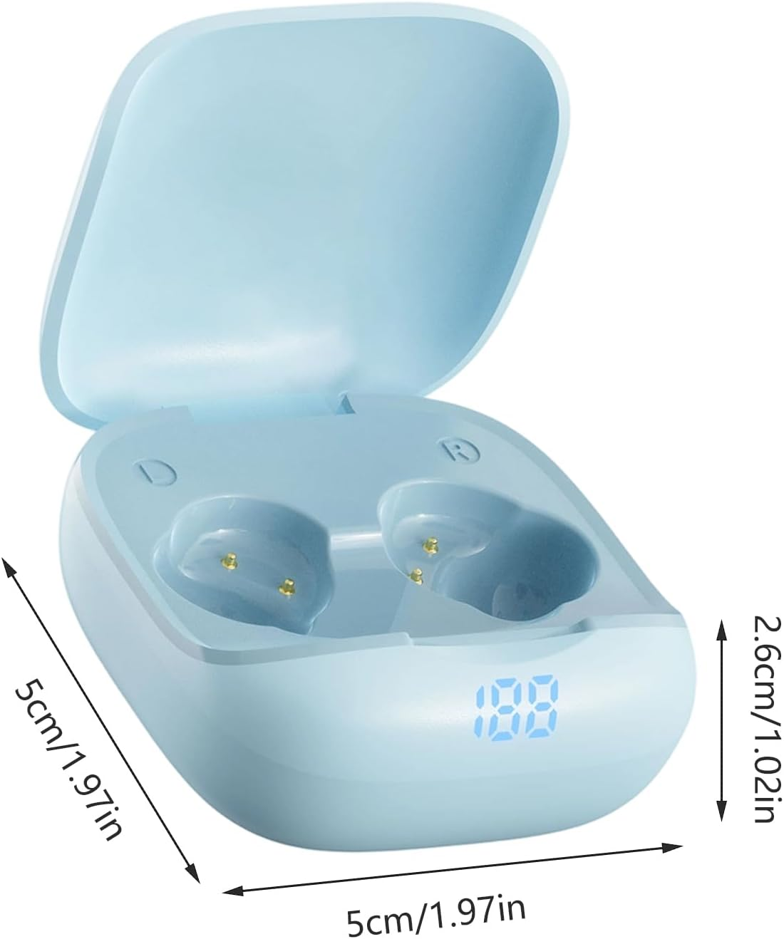 Noise Cancelling Earbuds | Mini Stereo Sound Noise Cancelling Earphones - Hearing Aids Earbuds for Sleeping | for Travel Sports Running Office Home Bed Indoor Climbing Camping - Orange image number 6