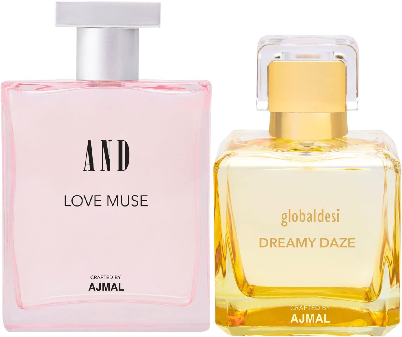 AND Love Muse EDP 50ML & Global Desi Dreamy Daze EDP 100ML +2 Perfume Rs image number 3