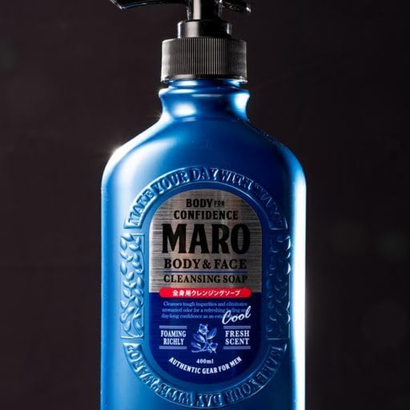 MARO Men'S Body Soap, Herbal Citrus Scent, 13.5 Fl Oz (400 Ml) X 1 image number 2