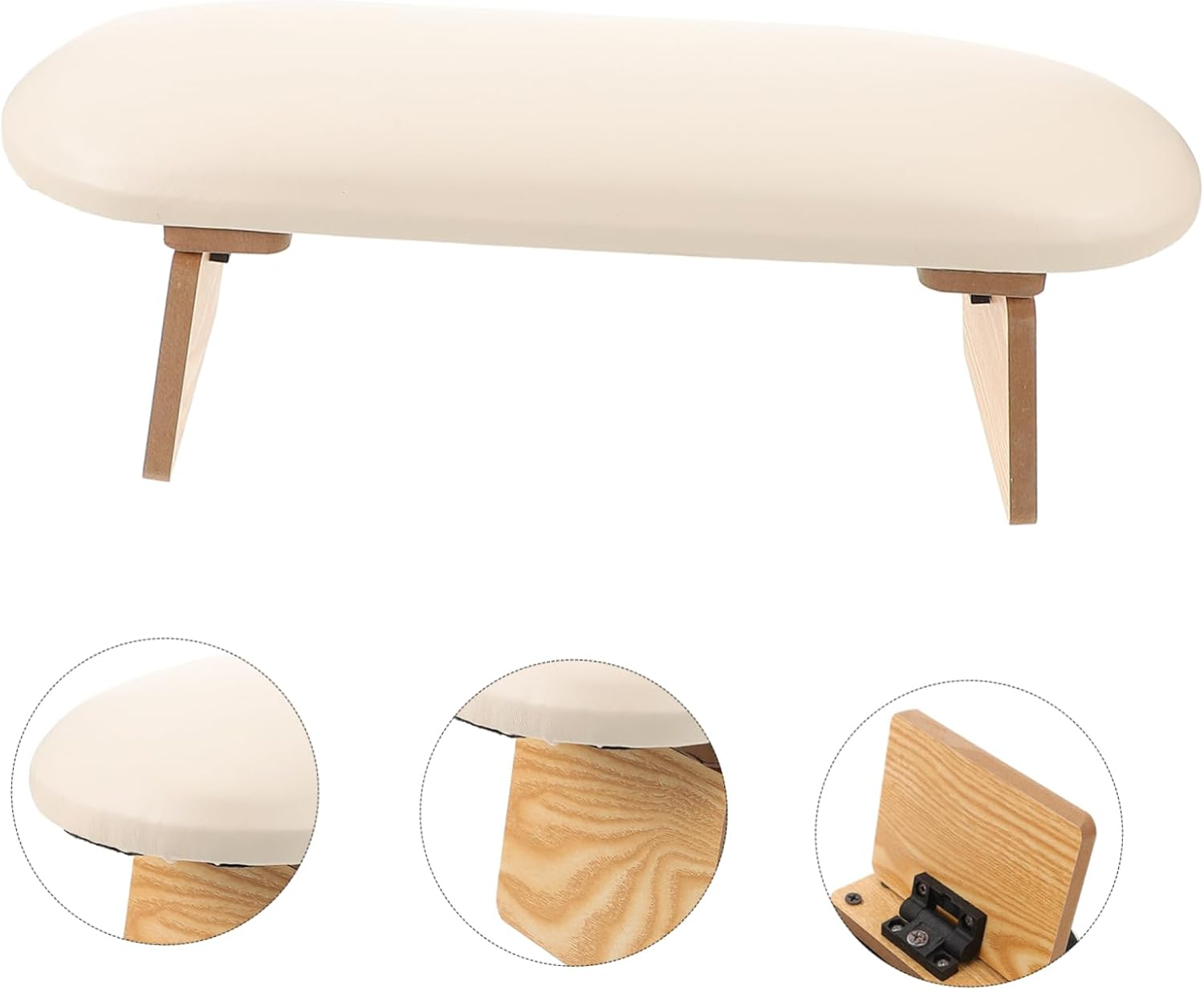 VICASKY Folding Hand Pillow Nail Arm Rest Nail Accessory Comfortable Manicure Hand Rest image number 5