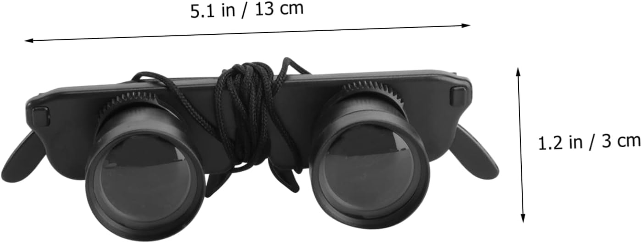 BESPORTBLE Binoculars 10X28 Binocular Glasses for Fishing Bird Watching Travel Sightseeing Outdoor Sports Concerts Theater Opera TV image number 4