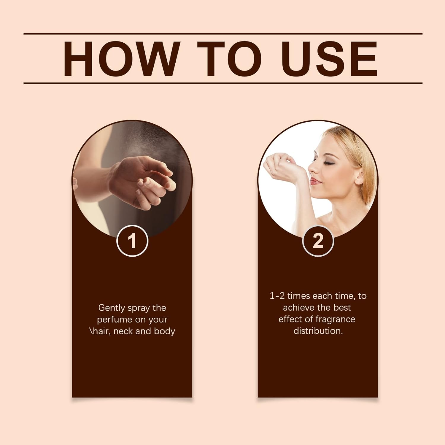 Vanilla Body Spray for Women, Long-Lasting Hair & Body Fragrance Mist with Light Scent, Hydrating Vanilla Skin Perfume, Multi-Use Hair for Women Fragrance Spray, Portable Perfume. (1PCS) - 2Pcs image number 6