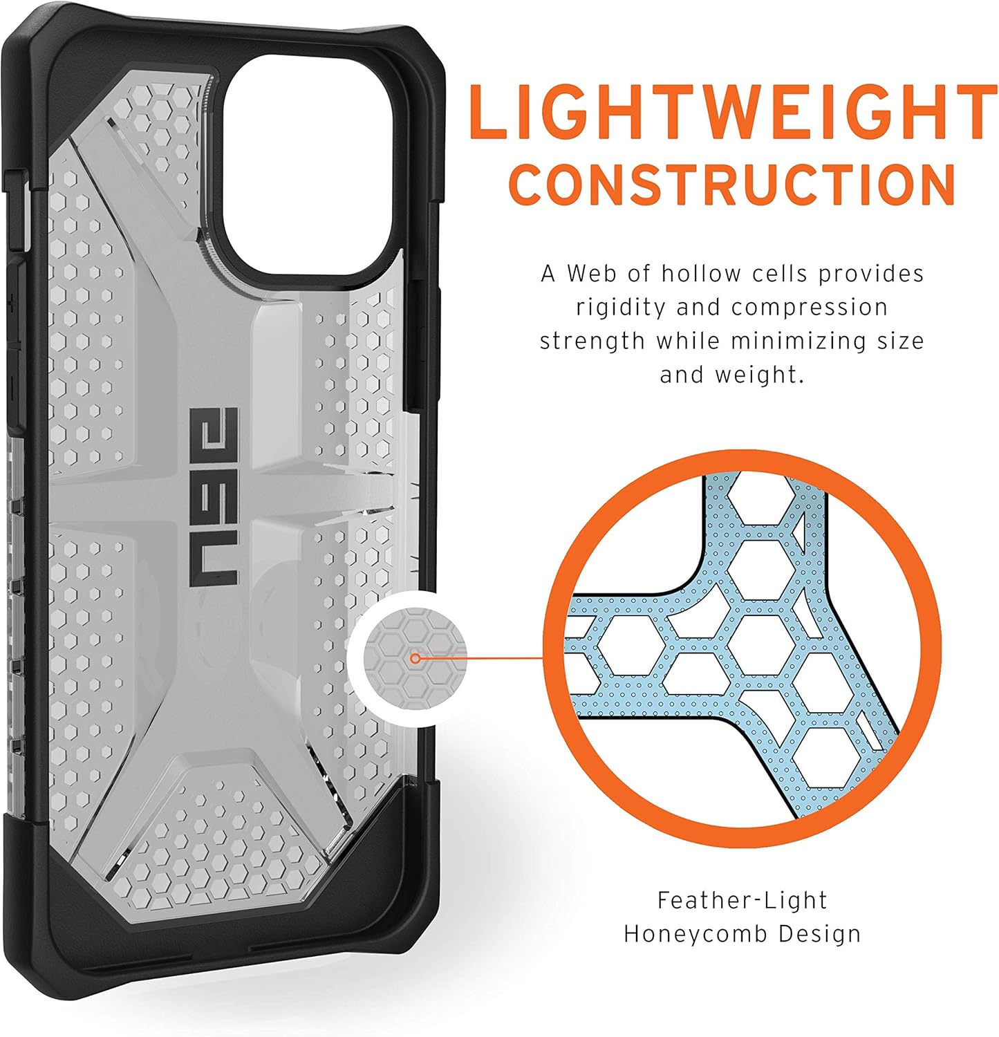 URBAN ARMOR GEAR UAG-IPH20LT-ML Compatible with Iphone 12 Pro Max (6.7) 2020 Compatible Shockproof Case, PLASMA Marado image number 3