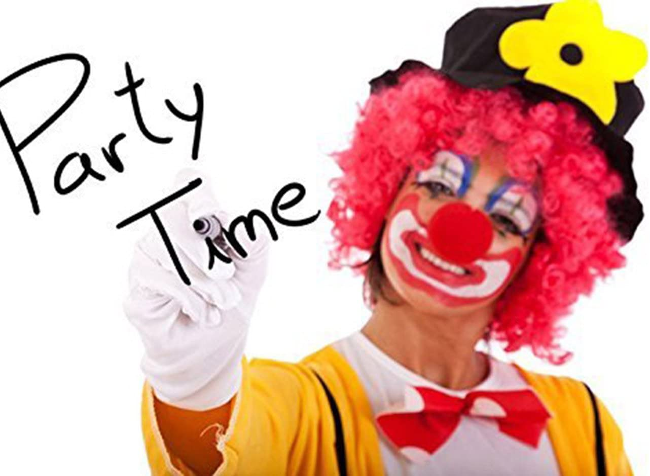 Ogrmar 25PCS Red Circus Clown Nose Christmas Costume Party Cosplay Red Nose Day Halloween Decor (25PCS) image number 2