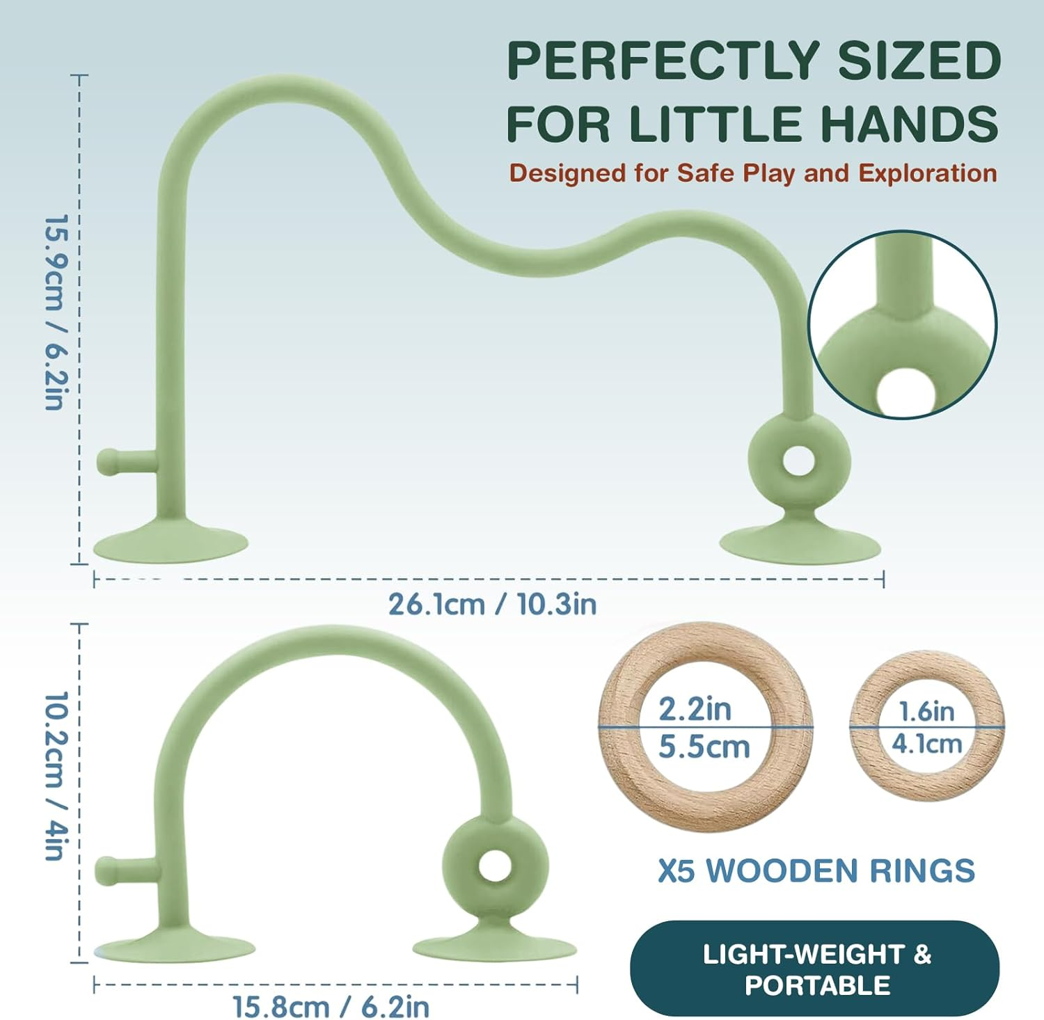 Sensory Highchair Suction Toy for Infant Toddlers 6 12 18 Months, Food Grade Silicone Montessori Educational Cognitive Development Parent-Child Baby Bath Toy | Bpa-Free | Food-Grade | Dishwasher Safe