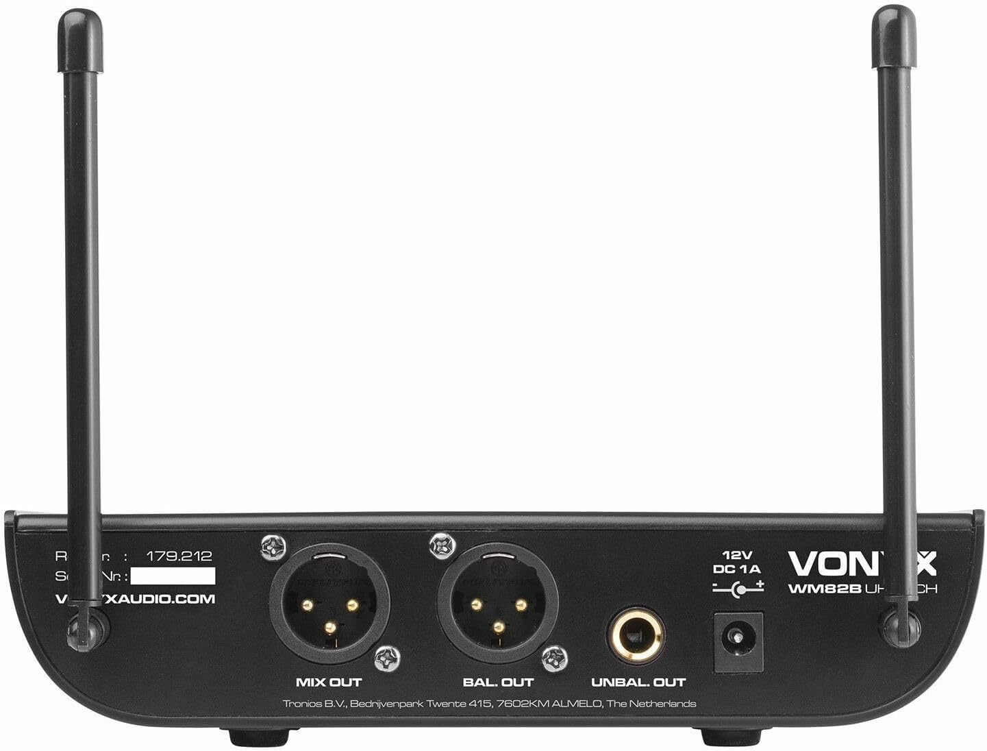 Vonyx WM82HH Dual Wireless Handheld Microphone System image number 1