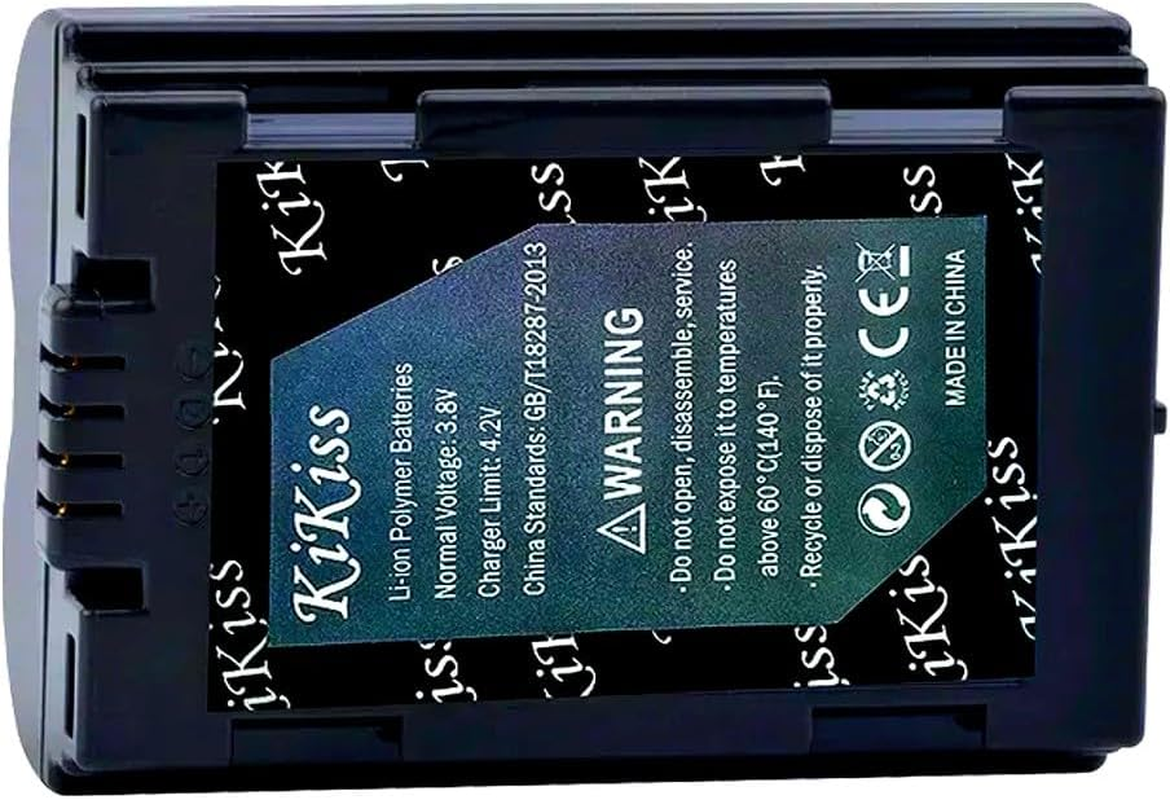 Optimized 2500Mah Battery Compatible for Panasonic CGR-S602A CGR-S603 DMW-BL14 for Lumix DMC-L1 DMC-LC40 DMC-LC5 for Leica Digilux1,0-Cycle Li-Ion Polymer,Replacement Camera Battery image number 4