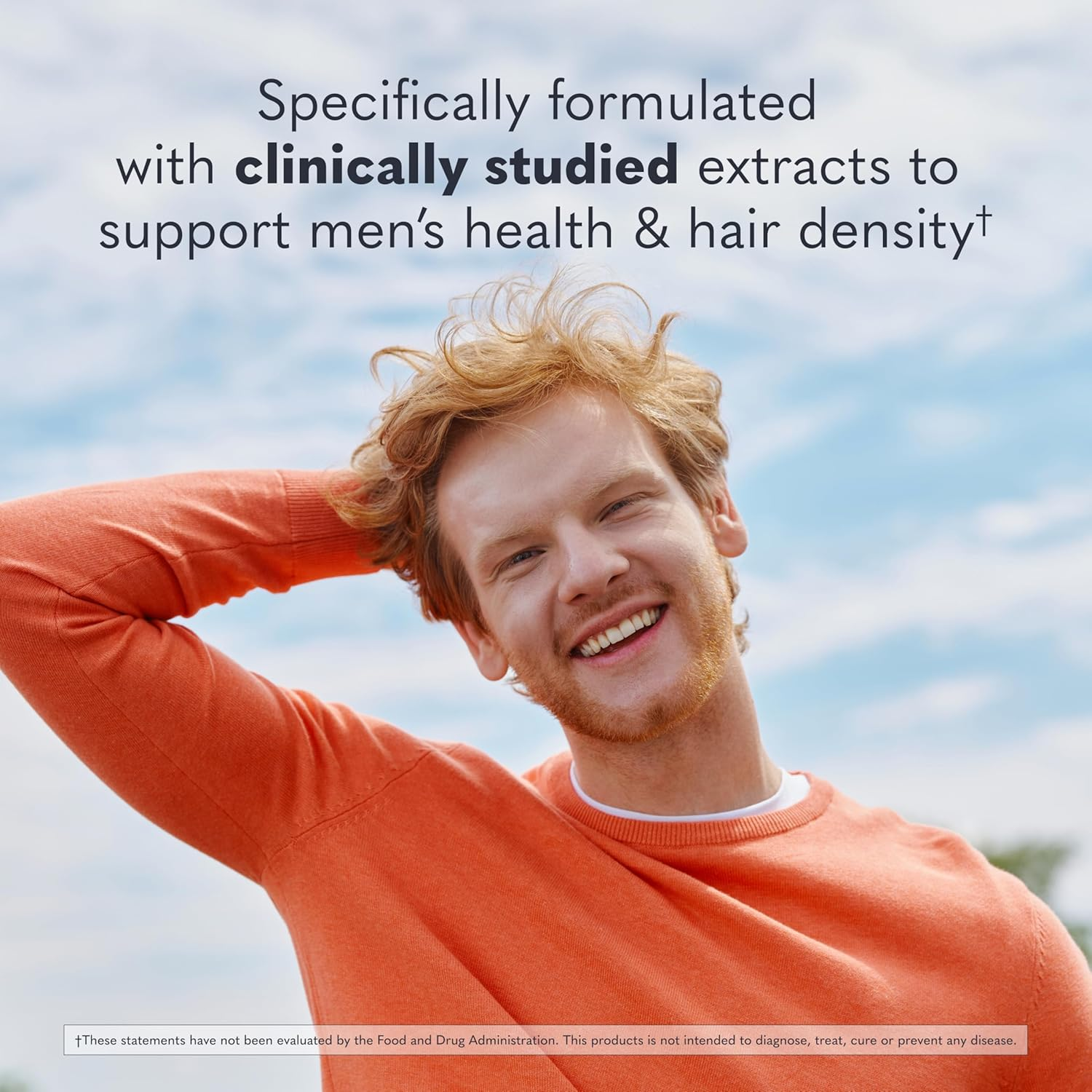 Garden of Life Dr. Formulated Hair Growth for Men with Clinically Studied Extracts and Saw Palmetto for Men to Support Men&rsquo;S Hair Growth, 30 Count Vegetarian Capsules image number 4