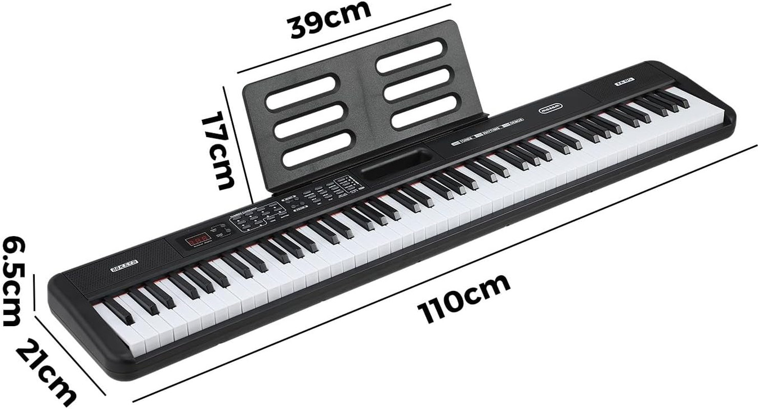 Mazam 88 Keys Piano Keyboard Portable Electric Keyboards image number 4