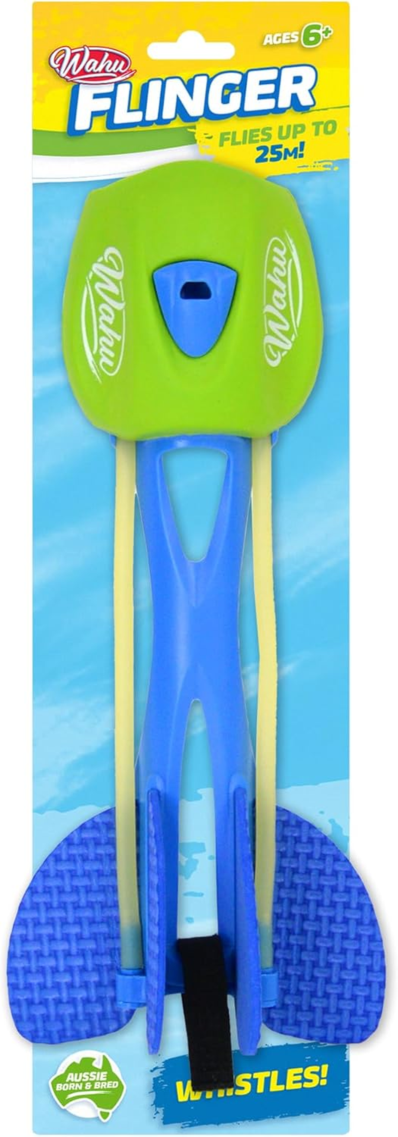 Wahu Nerf Flinger, Multicolor &ndash; Finger-Powered Flying Toy, Whistles in Flight, Shoots up to 50M, Outdoor & Indoor Fun, Multicolor &ndash; Ages 6+ image number 2