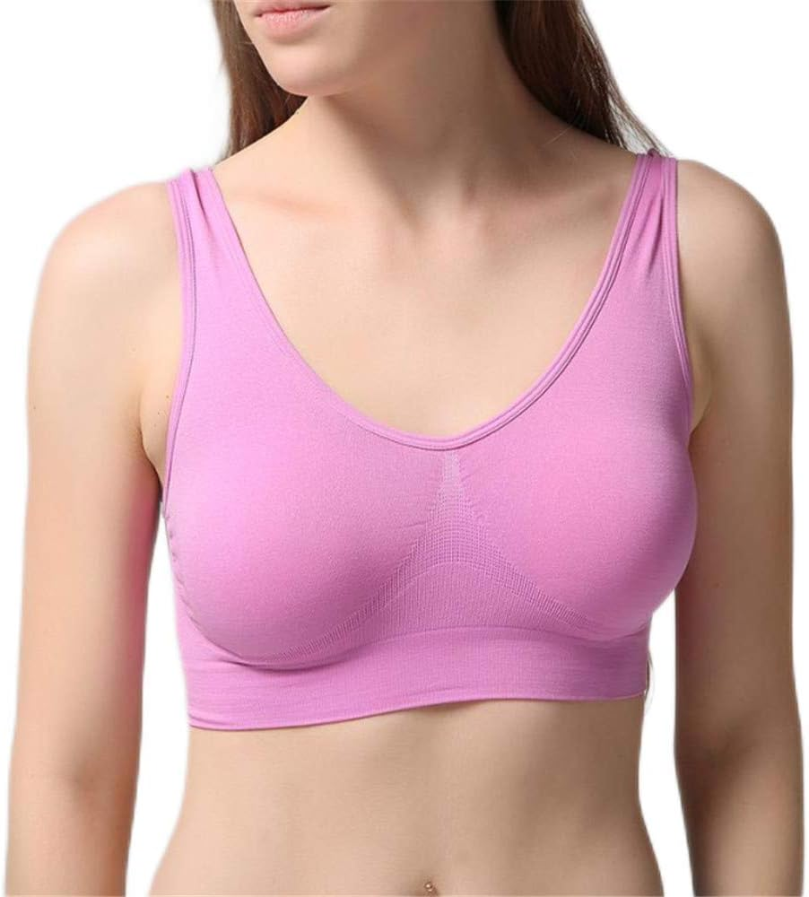 Sports Bra without Steel Ring, Yoga Fitness Single Layer Small Vest Seamless Collecting Underwear (Various Models) image number 2