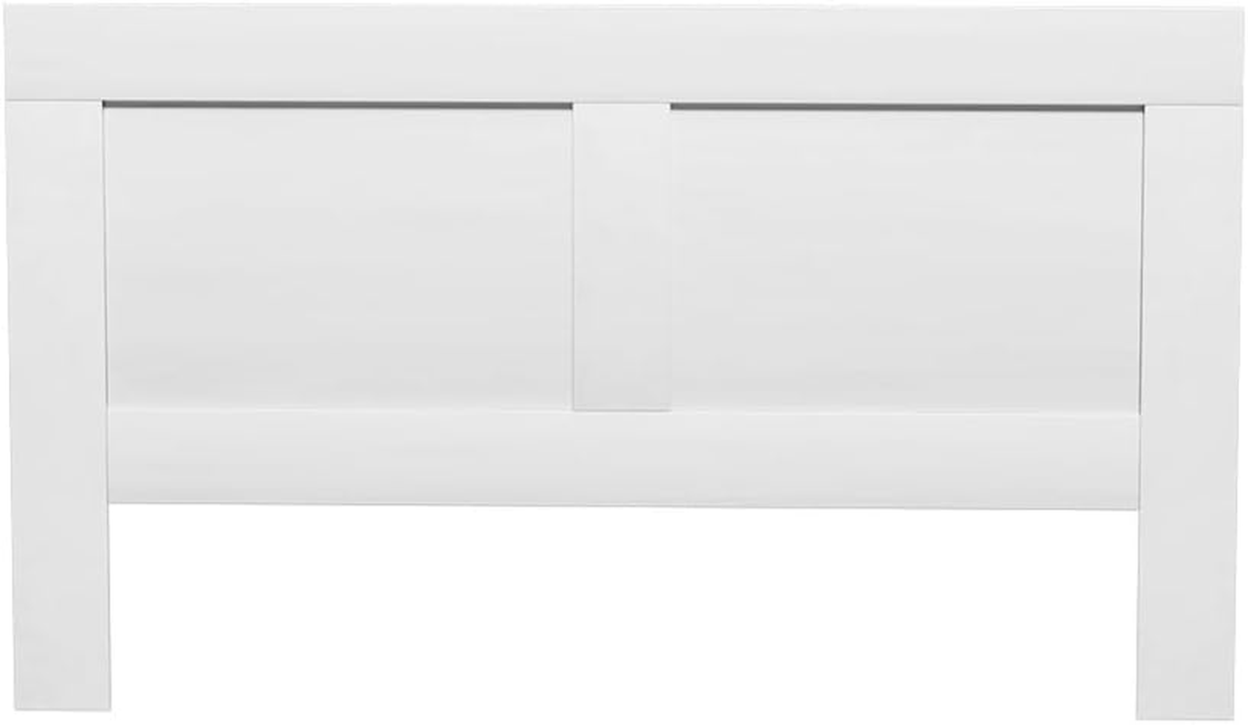 Artiss King Bed Headboard, 3-Tier Side Cube Shelves Headboards Tufted Beds Head Frame Base Upholstered with Engineered Wood, 195 X 28 X 111Cm, Modern Design White