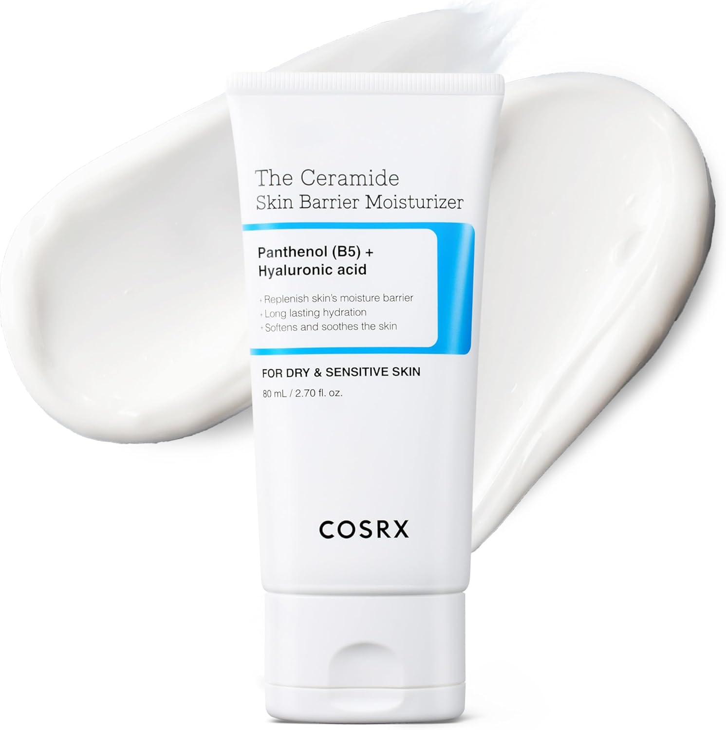 COSRX Ceramide Skin Barrier Moisturizer for Face with 7 Ceramides, Hyaluronic Acid & Panthenol for All Skin Types, 2.7 Fl.Oz, Korean Skin Care image number 4