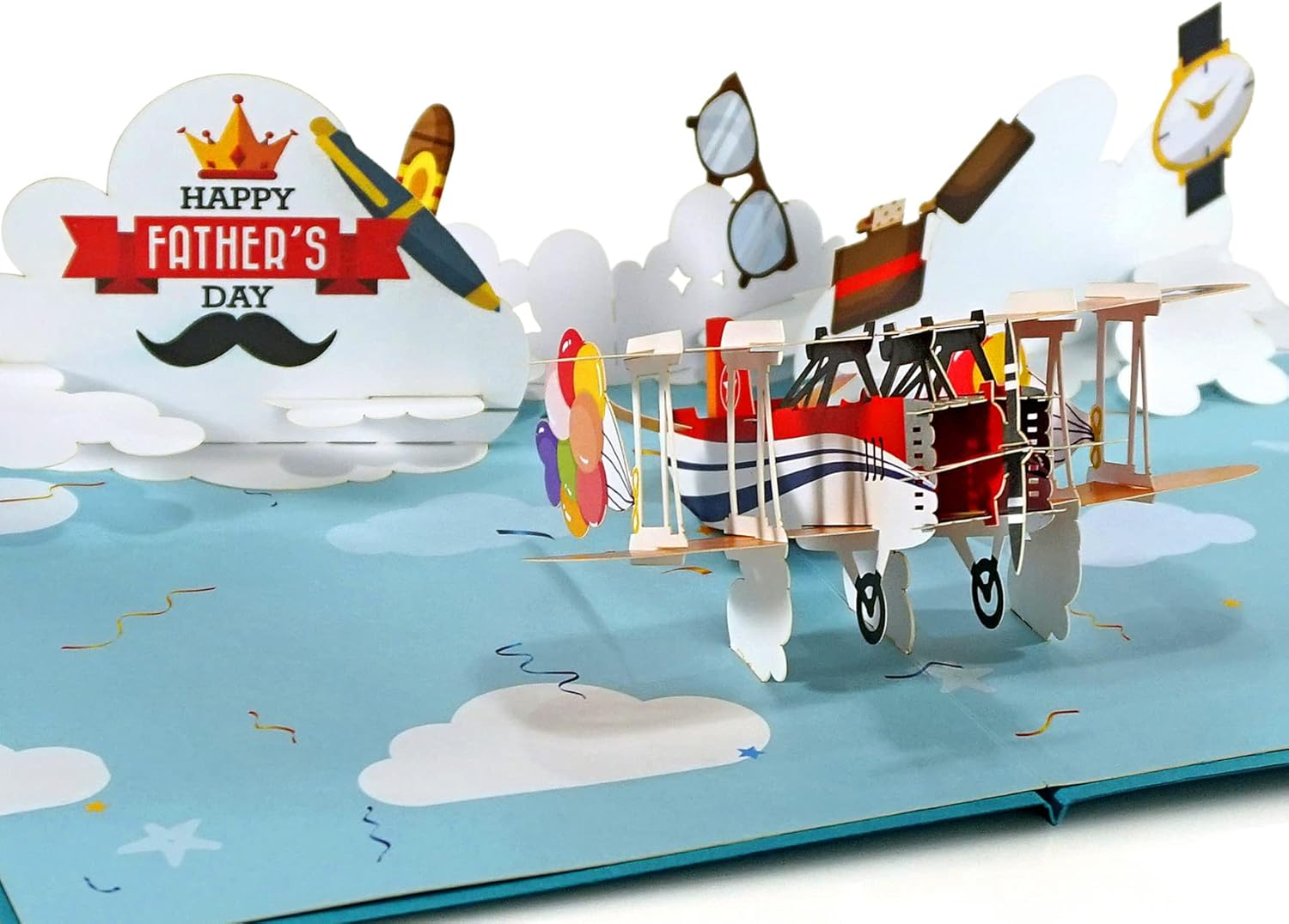 CUTPOPUP Fishing Birthday Card Pop Up, Fathers Day, 3D Popup Greeting Card, Birthday Card for Men, Husband, Dad, Granpa, Stepfather, Son (Fishing) SD197AU1520