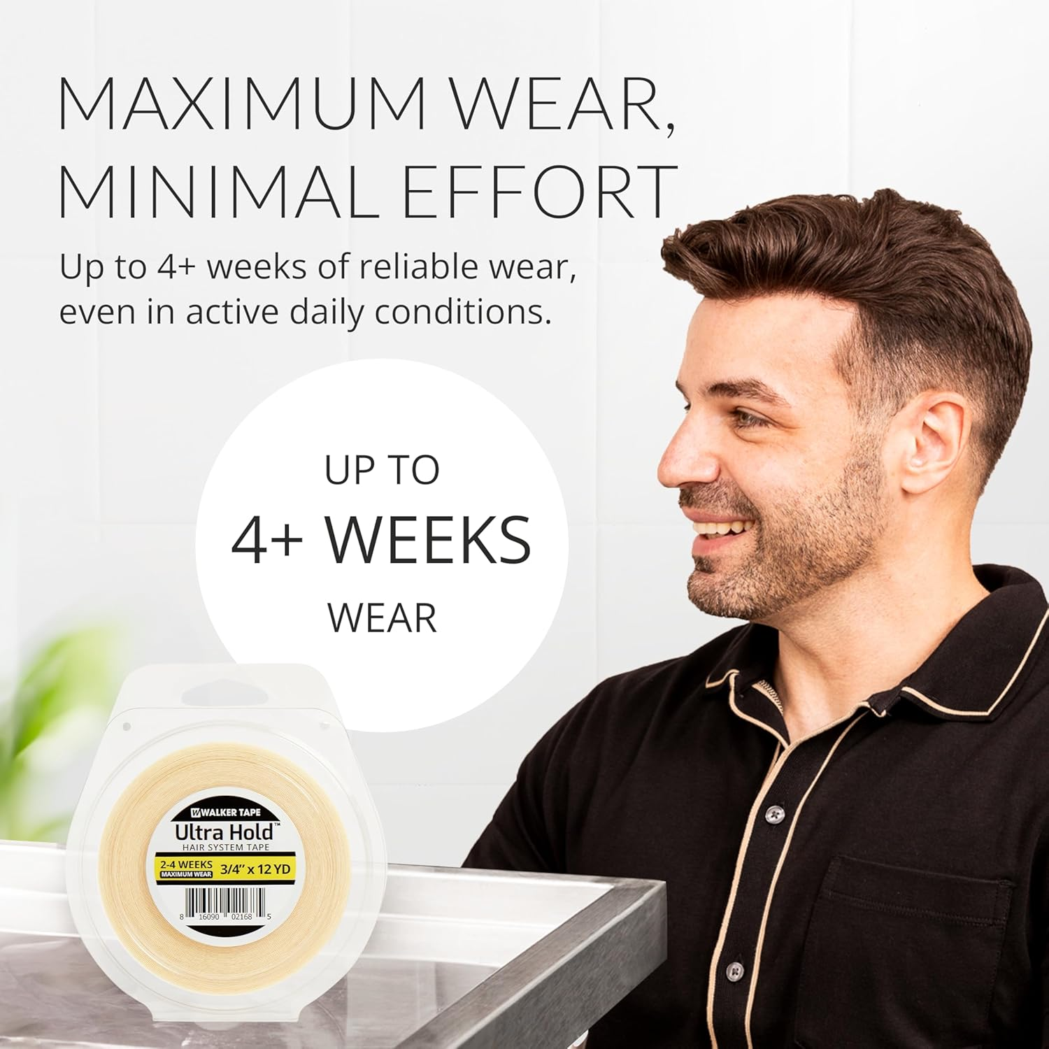 Ultra Hold 1.9Cm X 12 Yards. Authentic Walker Tape. image number 2