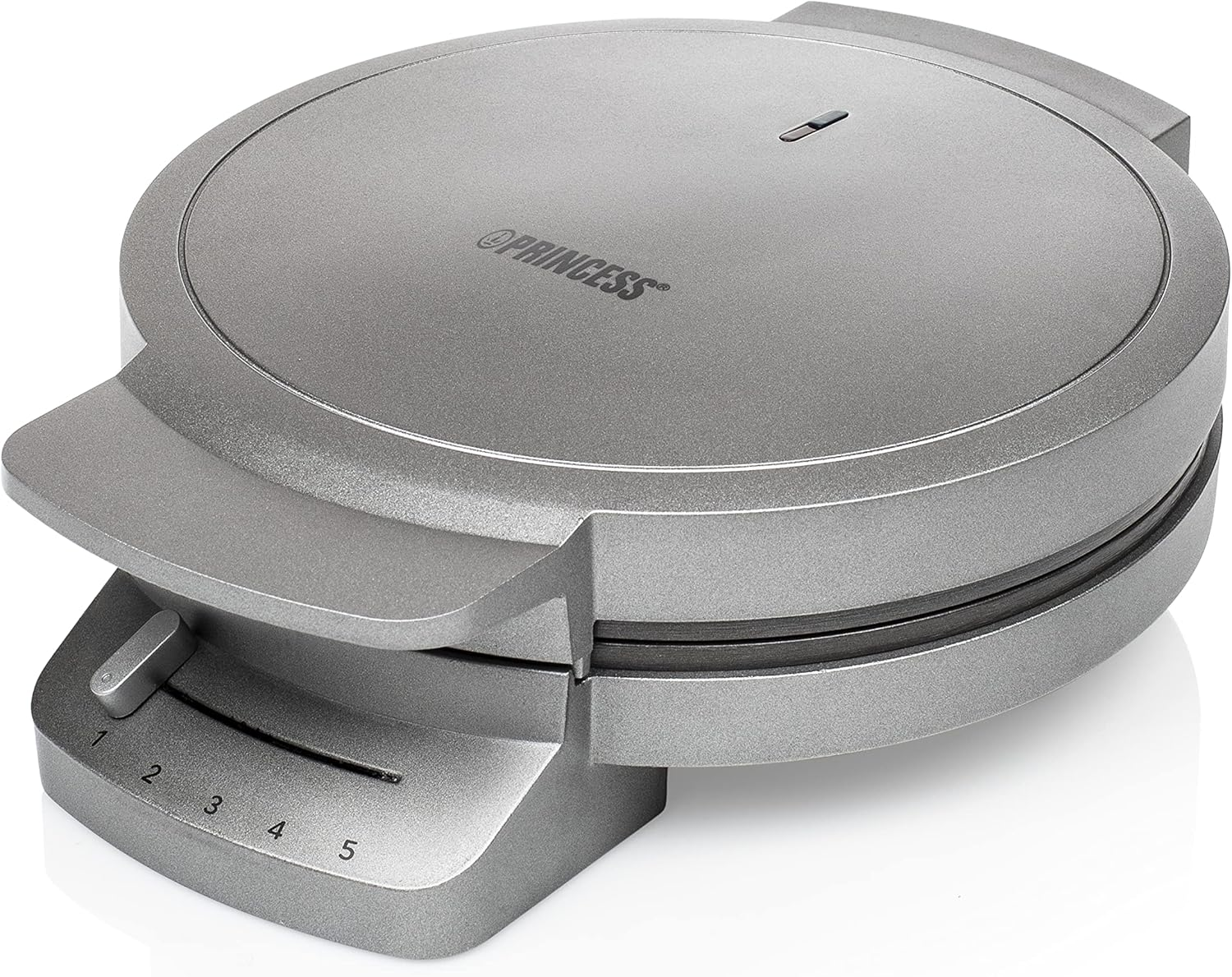 Princess 132380 Waffle Iron with Heart Waffle Shape, 1200 Watt, 0.85 M Cable Length, 5 Heat Settings, with Indicator Light image number 5