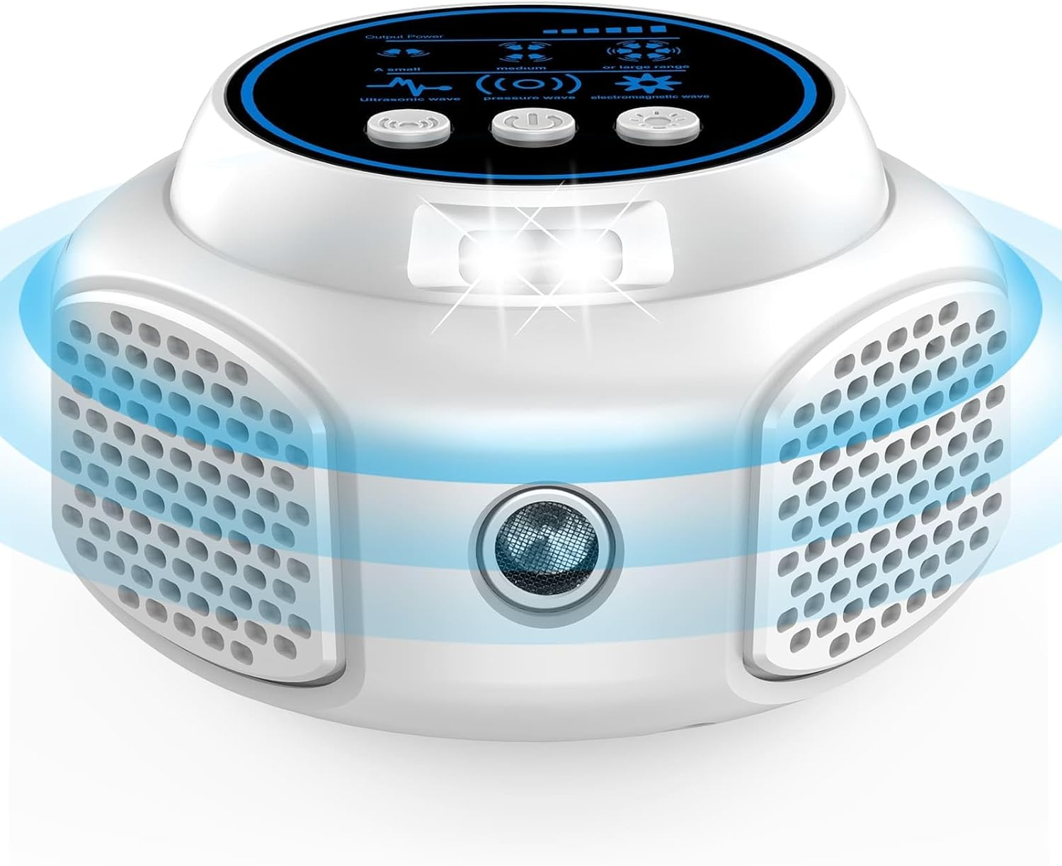 Rodent Repellent Ultrasonic Plug In, Mice Repellent Indoor with 4 Working Modes, Mouse Squirre Spider Rat for House Attic Garage Kitchen Office (Black)