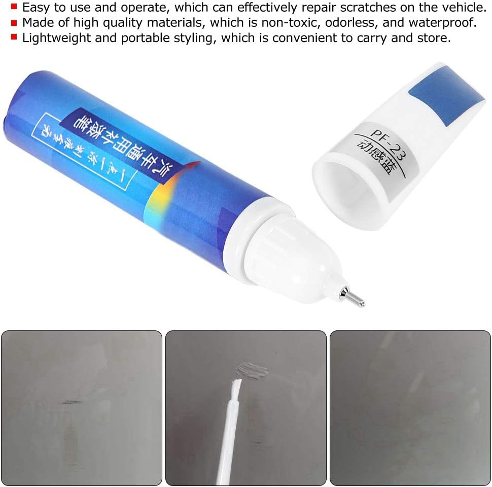 Blue Touchup Mending Paint, Repair Touch up Pen Scratch Remover for Cars Auto Paint Scratch Repair Automotivepaint Repairing Maintaining Tool image number 1