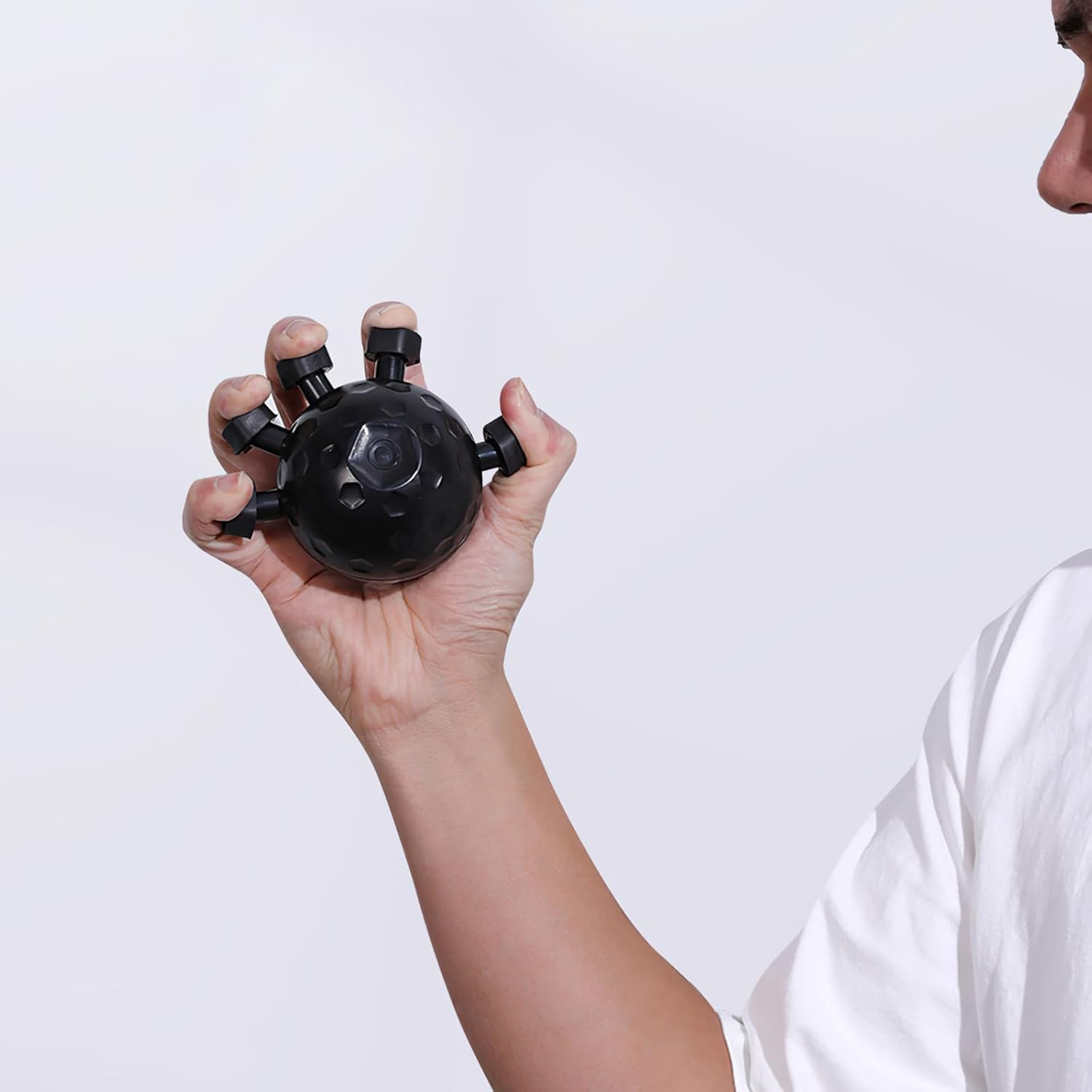 Grip Strength Trainer,Hand Grip Strengthener,Strength Training Grip Strengtheners,Forearm Trainer,Finger Strengthener Exerciser,Hand Strengthener Exercise Ball,Finger Grip Power for Muscle Building