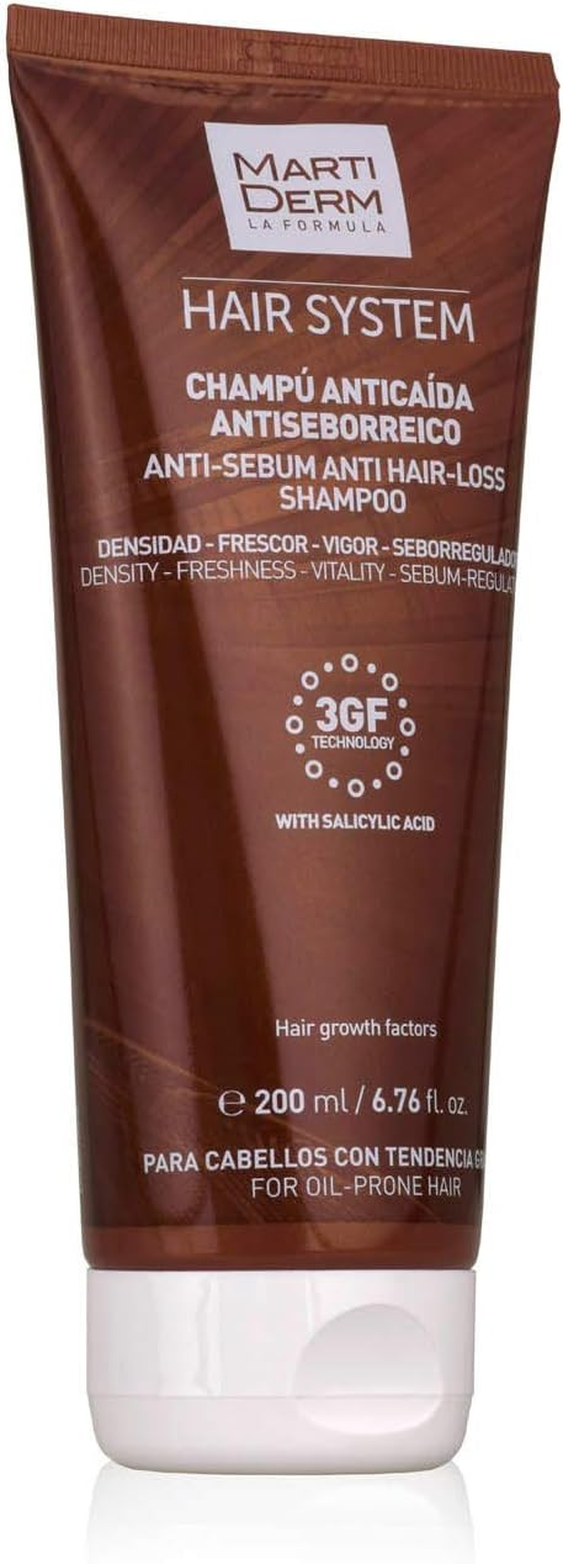 Martiderm Anti-Sebum anti Hair-Loss Shampoo 200Ml image number 3
