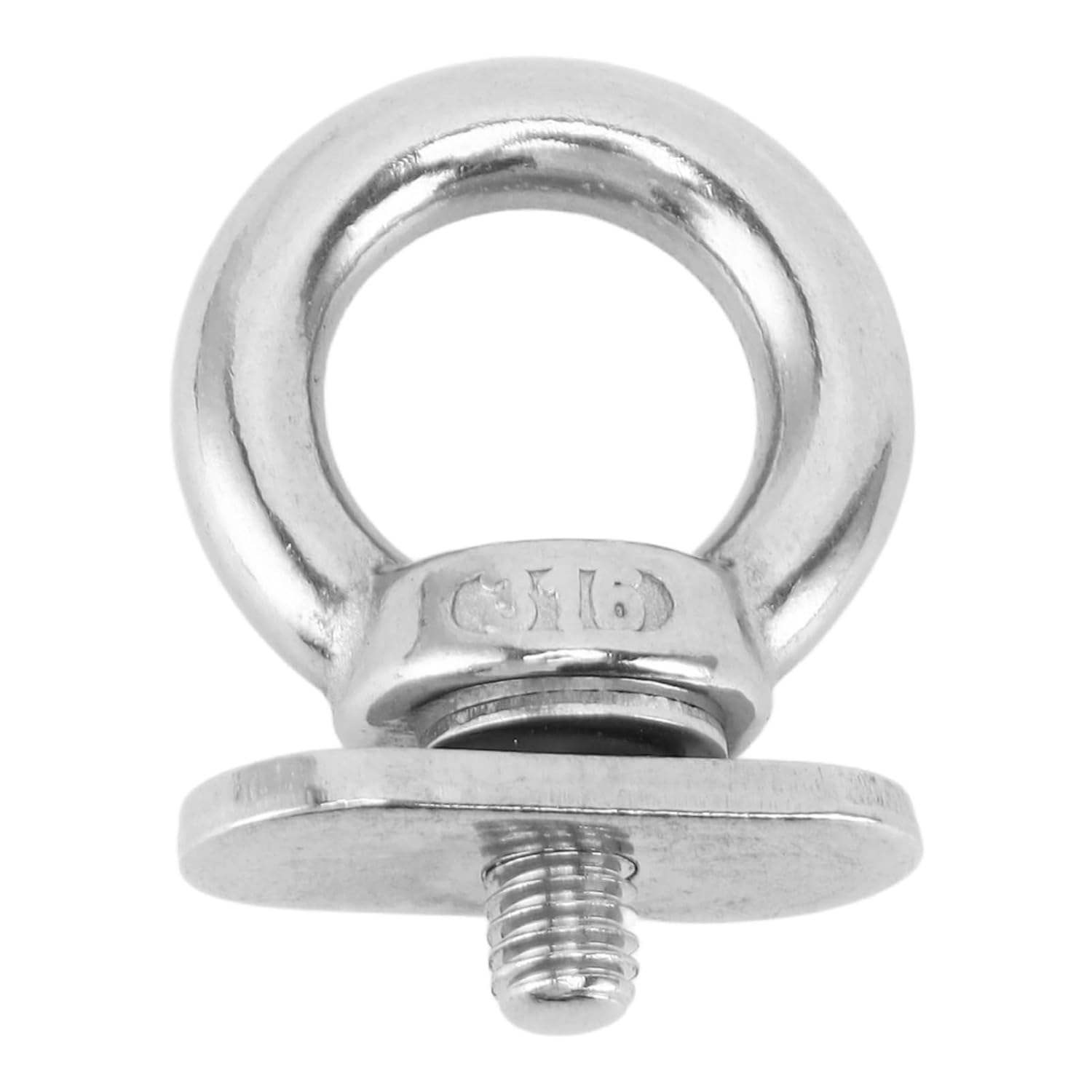 Heavy Duty Stainless Steel Tie down Eyelet, Extra Mounting Point for Kayak Track System, 4,000Lbs Break Strength, Ideal for Coolers, Tackle Boxes, Securing Accessories, Trucks, image number 5