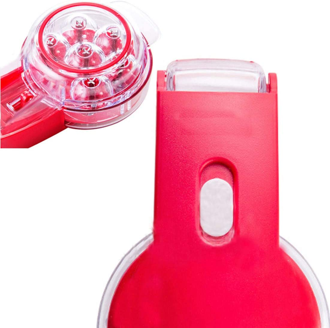 Condello Casa Kitchen Aid Cherry Pitter Stainless Steel Plastic Deluxe Multi Fruit Pit Corer Core Cutter Remover Prep Helper Machine Mason Jar Tool Gadget Red for 6 Cherries Plums Olives Berries image number 1