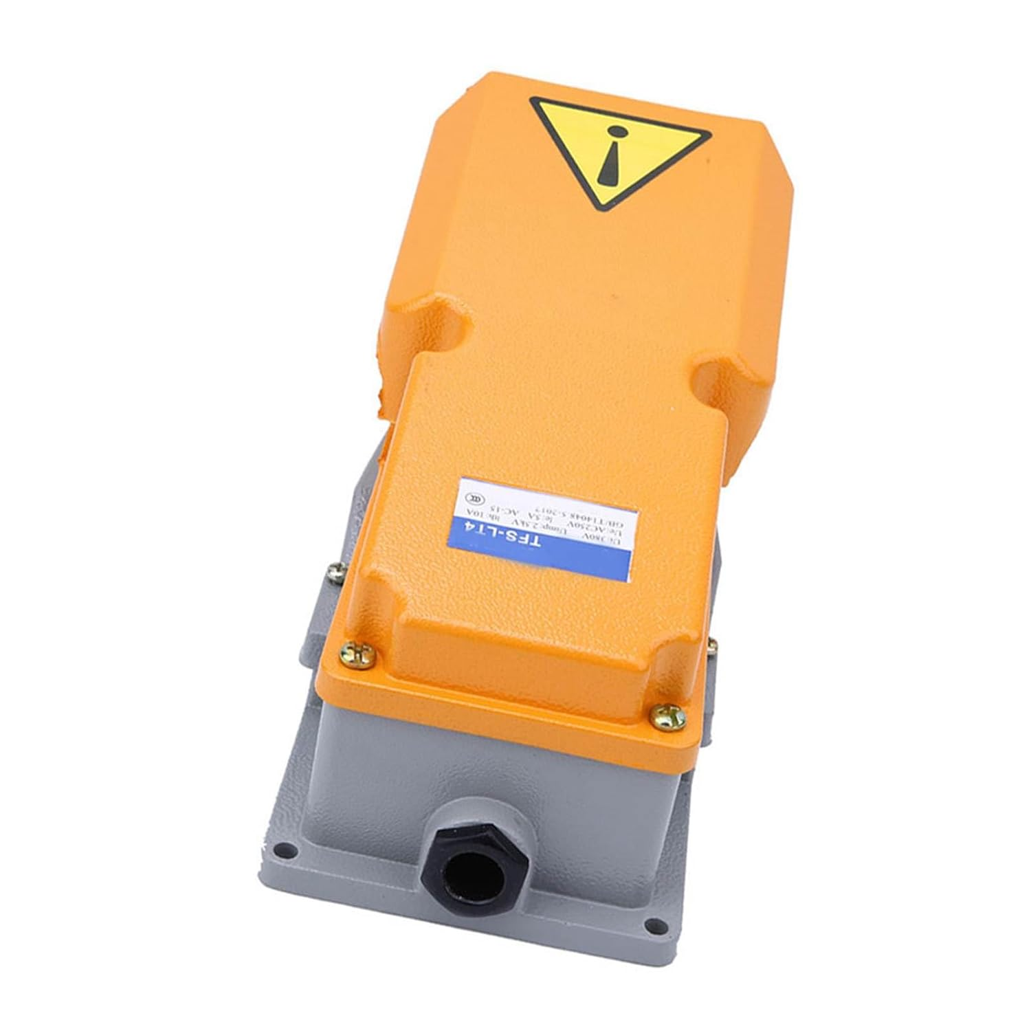 Switch, Non-Slip Aluminum Alloy Foot Switch for Machine Tool Equipment image number 6