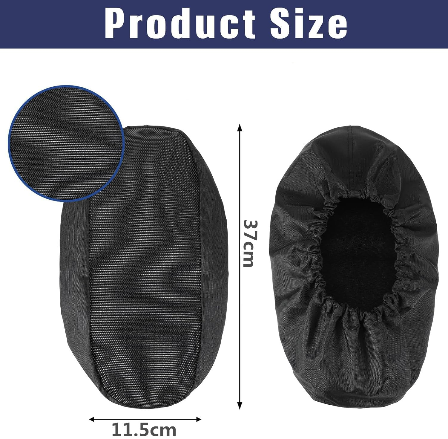 2Pack Fracture Walking Boot Cover, Waterproof Shoe Covers with Waterproof Coating Non-Slip Medical Boot Covers image number 1