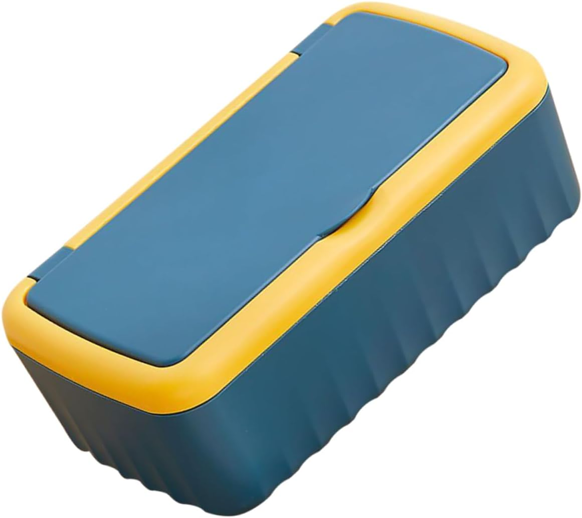 STOBAZA Large Capacity Wet Tissue Box Wipes Dispenser for Home Bathroom Flushable Wipes Holder Tissue Box Cover Refillable