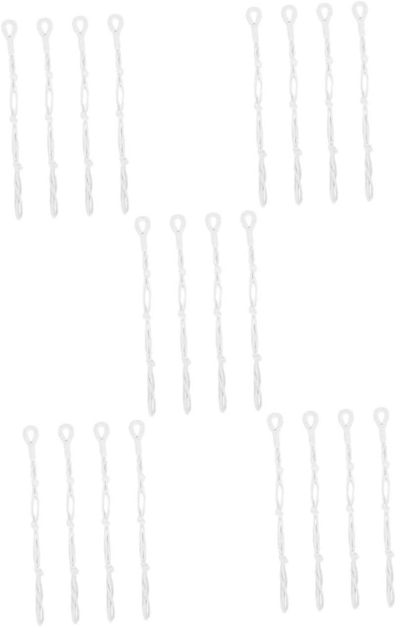 Sosoport 20Pcs Macrame Plant Hanger Extender for Indoor Flower Pots Hanging Basket Holders Rope for Home Gardening Supplies and Plant Stands image number 2