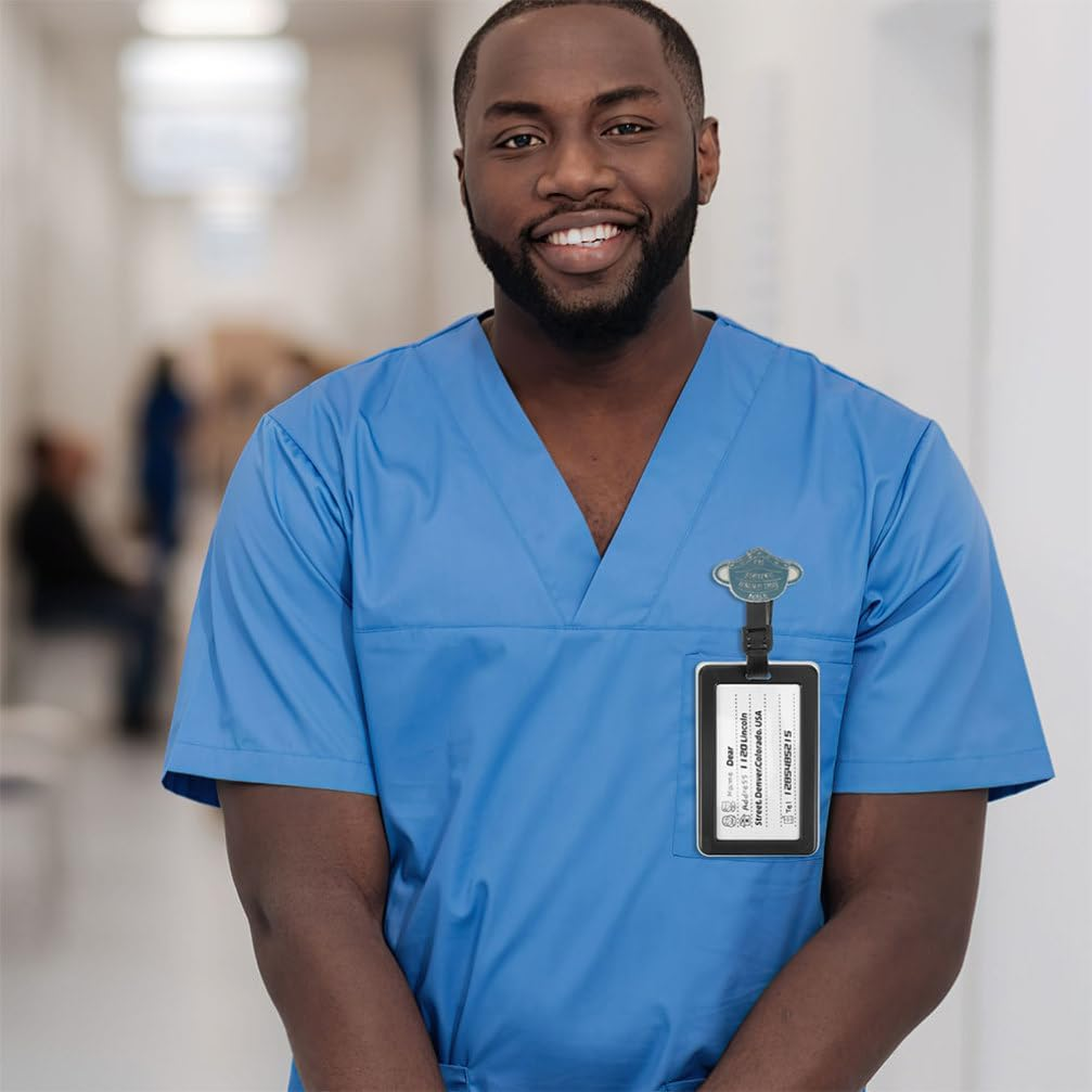 VALICLUD Luggage Hanging Label American Flag Suitcase Luggage Tags Travel Id Labels image number 3