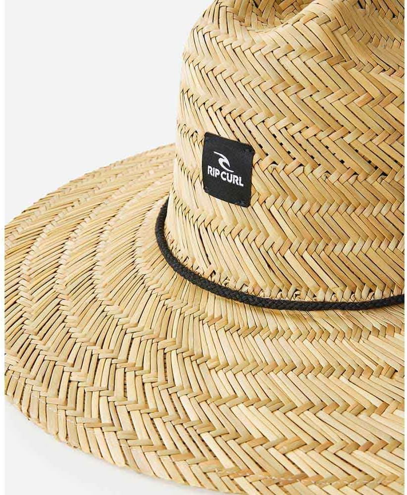 Rip Curl Unisex Lifeguard Straw Hat, Natural image number 1