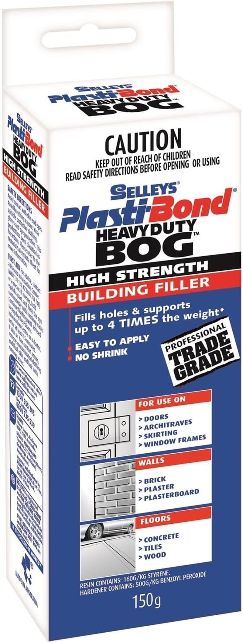 Selleys Plasti-Bond Heavy Duty Bog 150 G