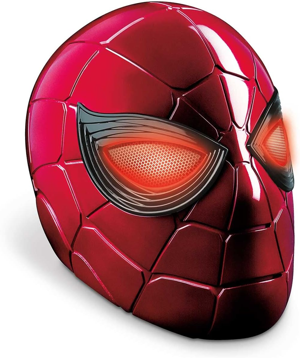 Marvel - Legends Series - Spiderman Iron Spider Electronic Helmet - Glowing Eyes - Inspired by Spider-Man: No Way Home - Collectible Roleplay and Toys for Kids - Boys and Girls - F0201 - Ages 14+ image number 2