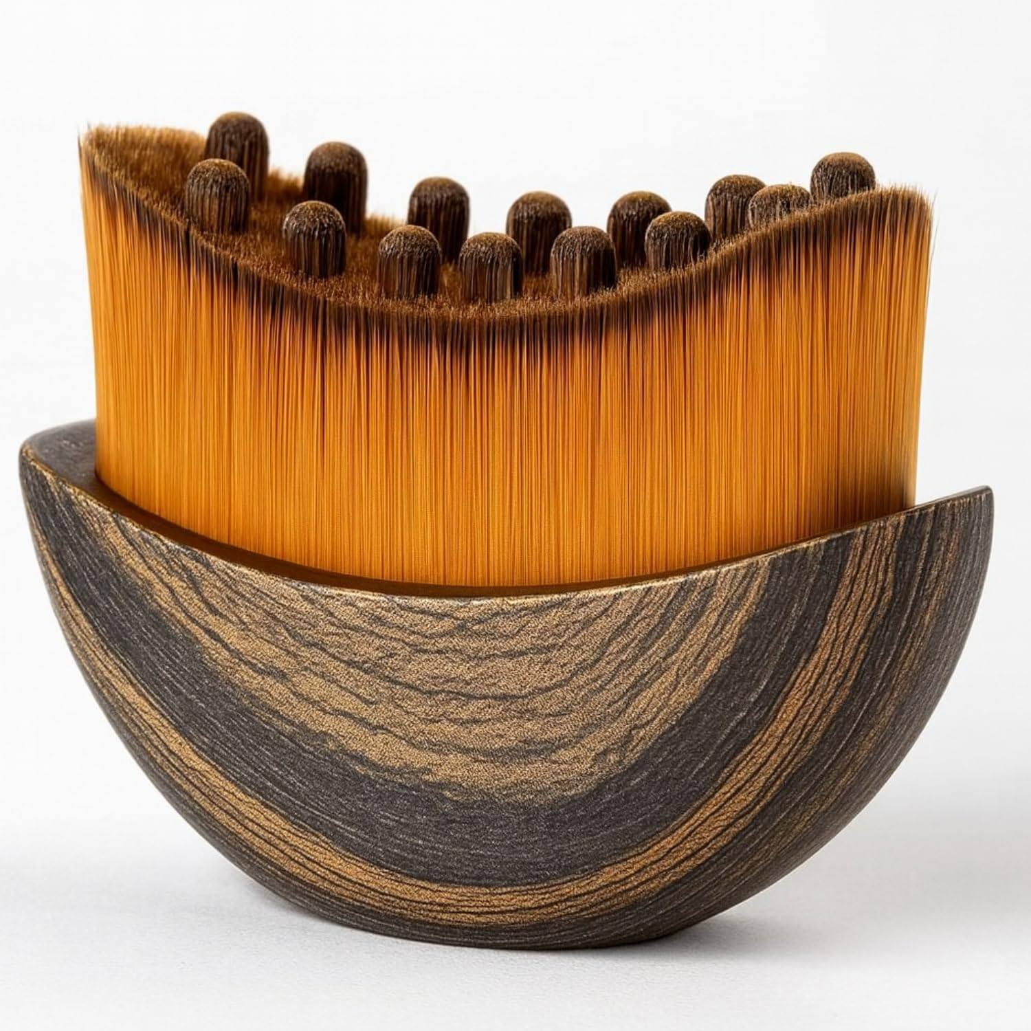 Facial Massage Tool for Lymphatic Drainage & Contouring, Lifting & Sculpting Face Brush for Jawline, Chin & Neck &ndash; Reduces Puffiness, Boosts Circulation & Enhances Facial Vitality, Natural Wood Design with Case image number 3