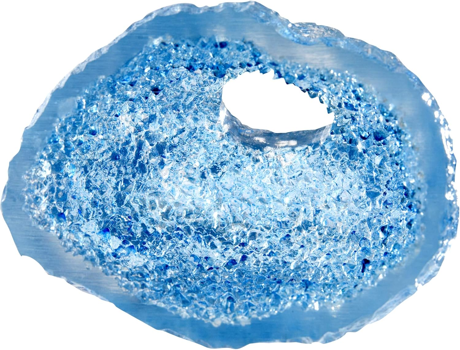 Penn-Plax Deco-Replicas Cystal Cluster Aquarium Decoration &ndash; Safe for Freshwater and Saltwater Fish Tanks &ndash; Sapphire Blue